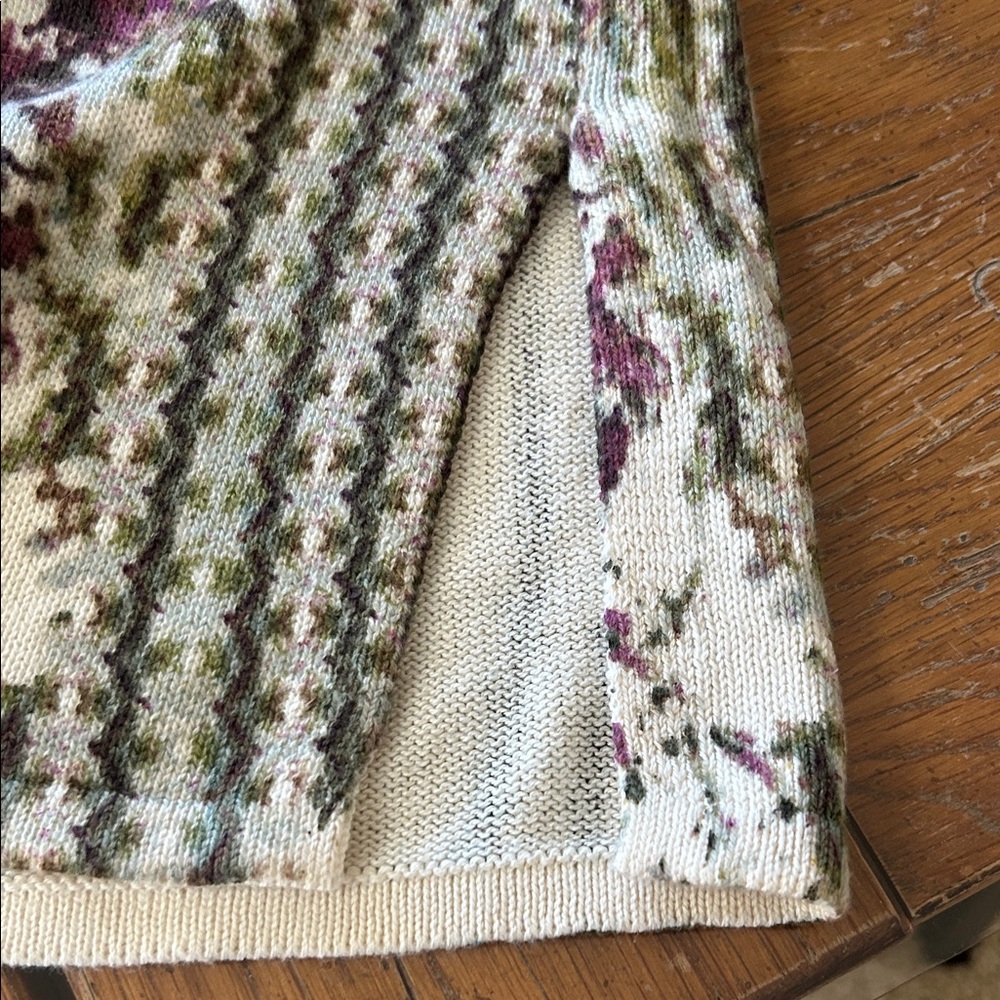 Chico’s Patterned Open Front Cardigan - image 6